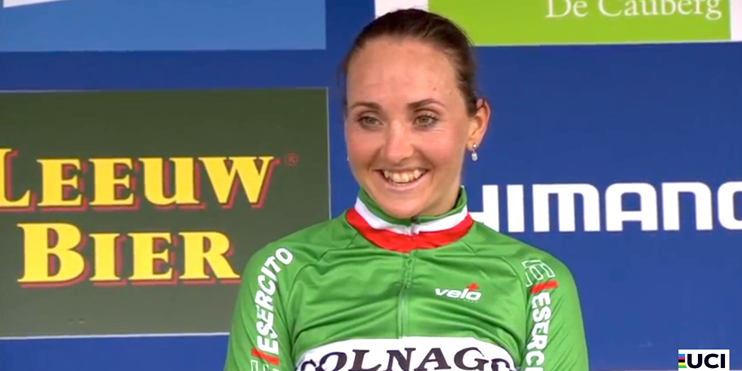  Eva Lechner_Valkenburg_podium_smiling_by Screenshot UCI